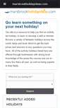 Mobile Screenshot of marsbrookholidayideas.com